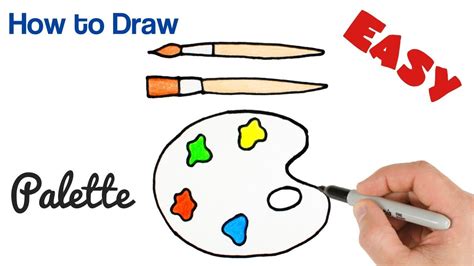 How to Draw a Paint Palette: A Symphony of Colors and Chaos