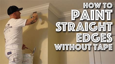 How to Paint Edges Without Tape: A Brush with Chaos and Precision