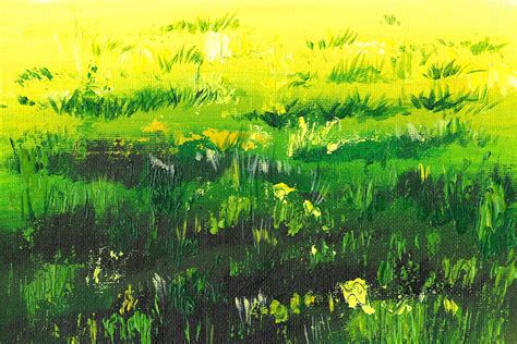 How to Paint Grass with Acrylics: A Journey Through Texture, Color, and Imagination