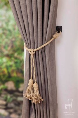 Where to Hang Curtain Tie Backs: A Symphony of Style and Functionality